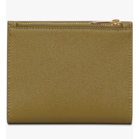 YSL Uptown Compact Wallet in Grain De Poudre Embossed Leather Excellent Conditio - Picture 9 of 16